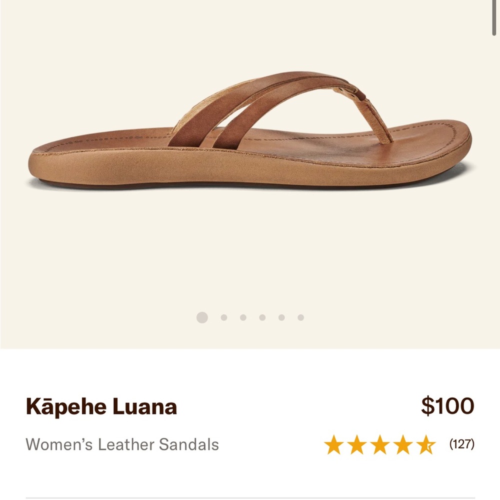 COPY - Brand New In Box OluKai Flip Flop Style